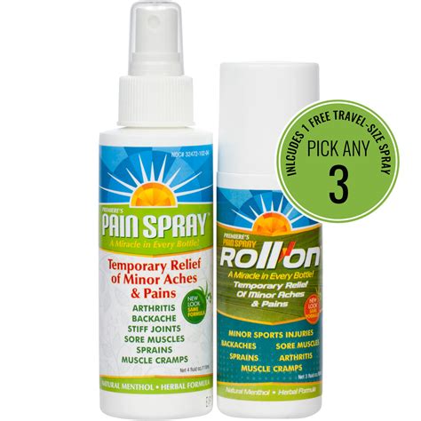Find Out Whats Better A Spray On Or Roll On Pain Relief Remedy