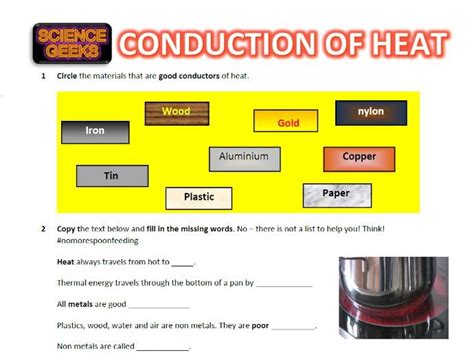 Physics Heat Transfer Worksheet Bundle And Quiz Teaching Resources