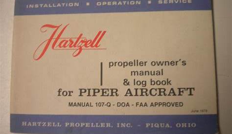 hartzell propeller manual