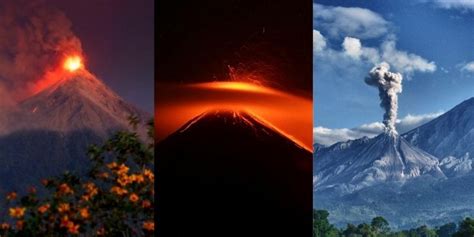 Los Volcanes Activos De Guatemala Aprende Guatemala Com