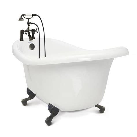 Read our freestanding tub reviews and find out the 11 best freestanding bathtubs available today. 60 Inch Chelsea Clawfoot Slipper Tub Packages | Platinum Bath