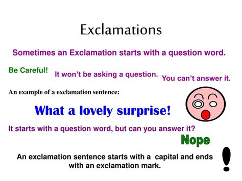 Ppt Commands And Exclamations Powerpoint Presentation Free Download