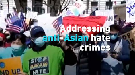 activists community members fight anti asian hate crime cgtn