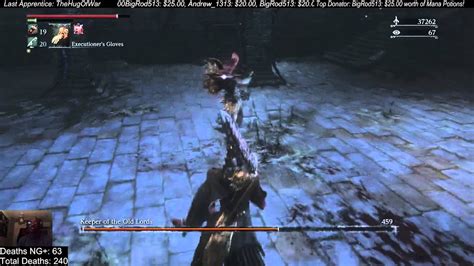 The world of bloodborne isn't strictly linear. Bloodborne Keeper Of The Old Lords Chalice Boss - YouTube