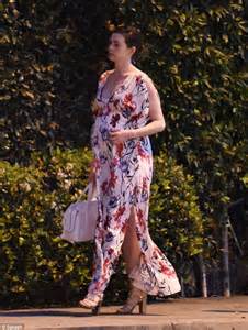 Pregnant Anne Hathaway Displays Beautiful Baby Bump With Husband Adam