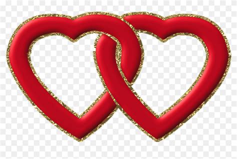 Transparent Two Hearts One Love Clipart 2 Love Hearts Together Hd