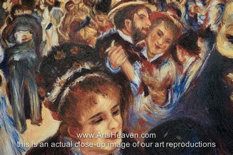 Pierre Auguste Renoir Dancing At The Moulin De La Galette Painting
