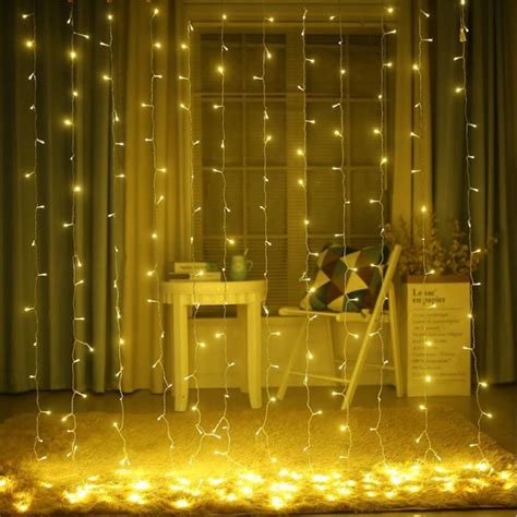 300leds Fairy String Icicle Led Curtain Light 300 Bulbs Outdoor Home