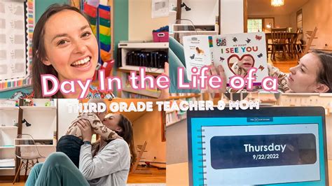 Day In The Life Of A Teacher And Mom L Vlog L Teacher Tips L Third Grade