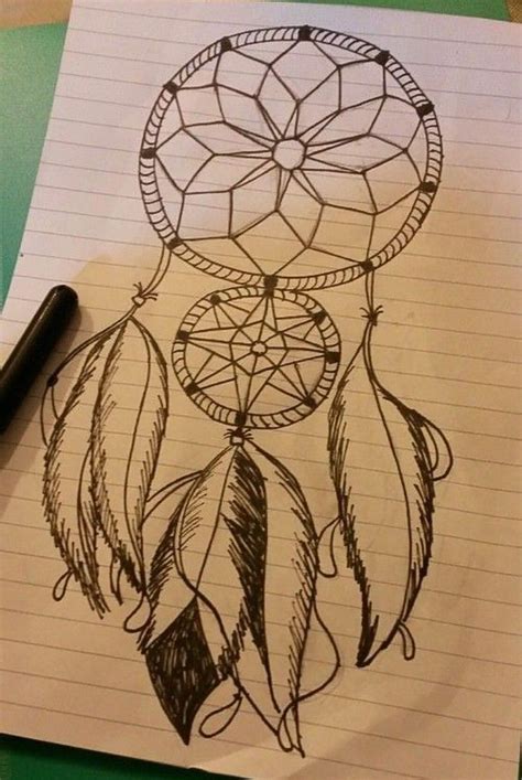 Dibujo Tumblr Hipster Drawings Drawings Dream Catcher Drawing