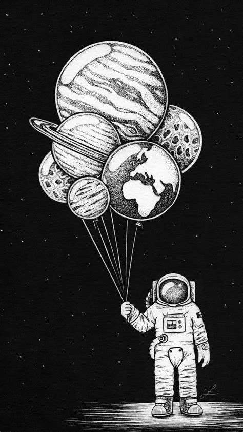 √ Outer Space Drawings