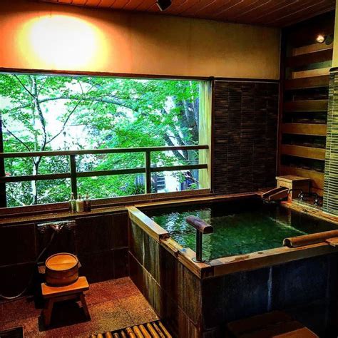 8 breathtaking japanese ryokans with private onsens in japan japanese bath house japanese