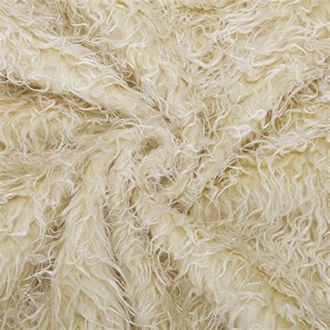 Tissu Doux Imitation Fourrure Luxueuxpoilslaine Mouton Pour