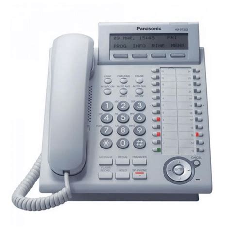 Panasonic Kx Dt333 Telephone In White Headset Store