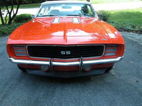 1969 Chevrolet Camaro Ss Factory Code X11 Paint Code 72 Hugger Orange