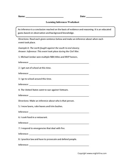 17 Best Images of Second Grade Making Inferences Worksheets - Inference