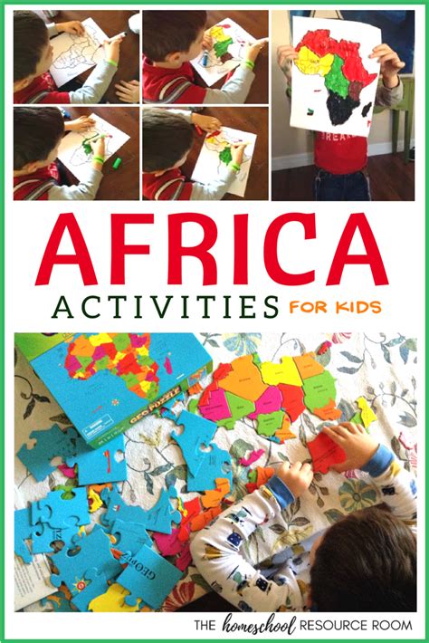Fun Activities For Your Africa Lesson Plans The Homeschool Resource Room