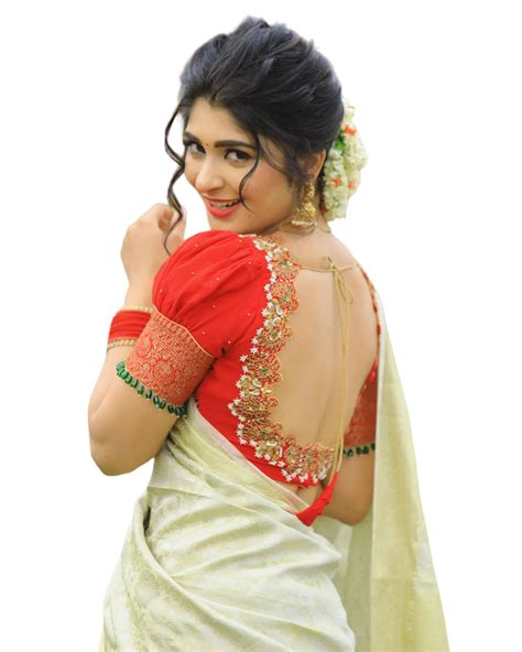 🔥 girl in white saree png images download cbeditz