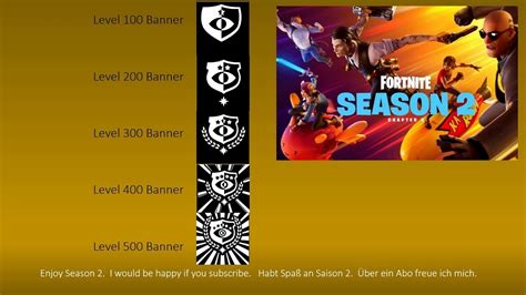 Season 4 guide features a roundup of all of the available information you will want to know about the new season of the battle pass. Level 150 Banner - YouTube
