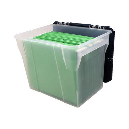 It's so versatile when it comes to crafting. Iris File Box with Flip Lid - Walmart.com