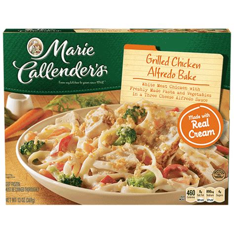 It's enough to feed a crowd and anything that's left is perfect for leftovers. Grilled Chicken Alfredo Bake | Marie Callender's