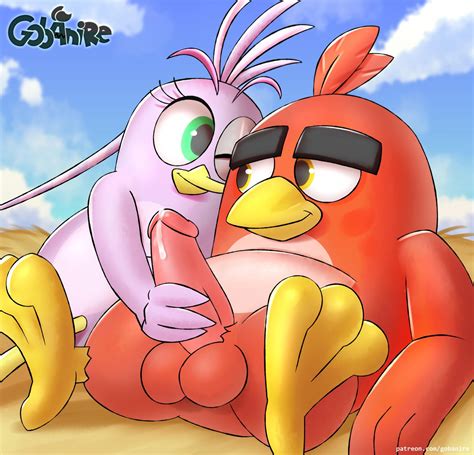 Rule 34 Angry Birds Avian Balls Beak Bird Bodily Fluids Eyebrows Feathers Female Genital