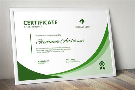 Sertifikat Template Multipurpose Modern Professional Certificate