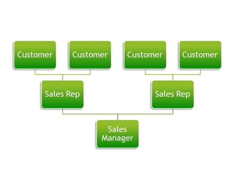 Sales Hierarchy Chart