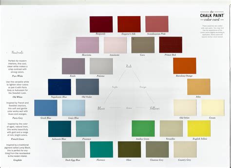 Color is a population health technology company which provides genetic tests and analysis directly to patients as well as through employers. Chalk Paint® Color Card | Knot Too Shabby Furnishings