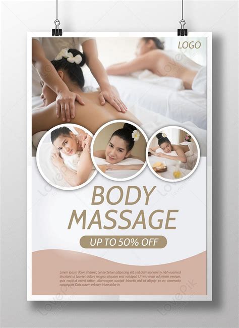 Body Spa Massage Offer Poster Template Image Picture Free Download 450023203