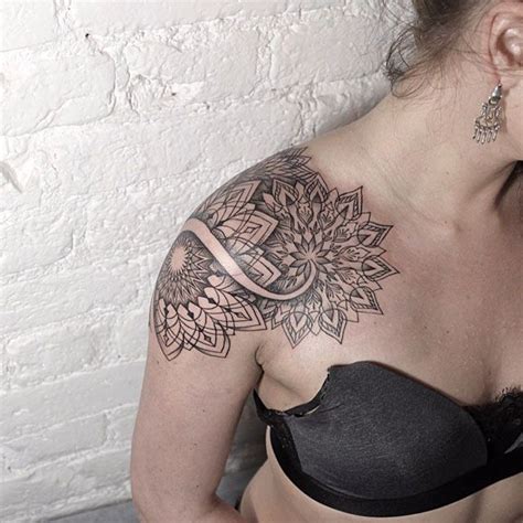 Shoulder Mandala Tattoo Best Tattoo Ideas Gallery