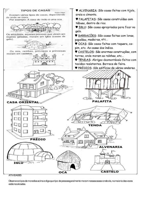 Atividade Moradia 1 Ano