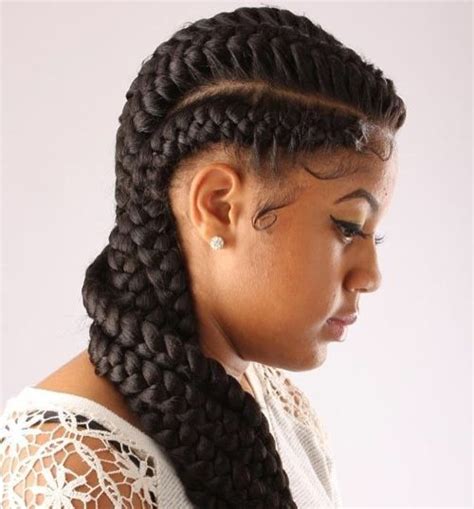 Next, we have long braids that have been placed on one side. 20 Best Goddess Braids for Women - Goddess Braids Ideas ...