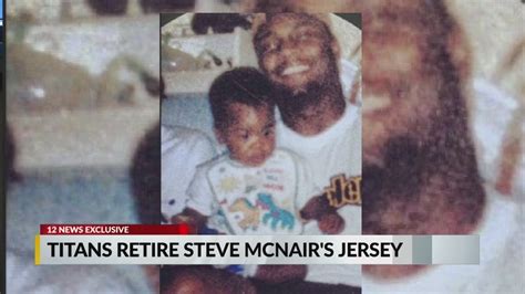 exclusive steve mcnair s son says he wasn t invited to father s jersey retirement youtube