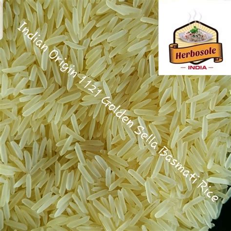 1121 Golden Sella Basmati Rice 25kg High In Proteinorganic At Rs