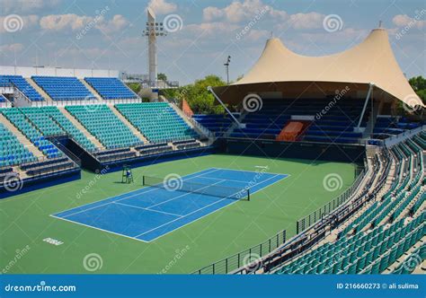 Dubai Tennis Stadium Editorial Stock Photo Image Of Stadium 216660273