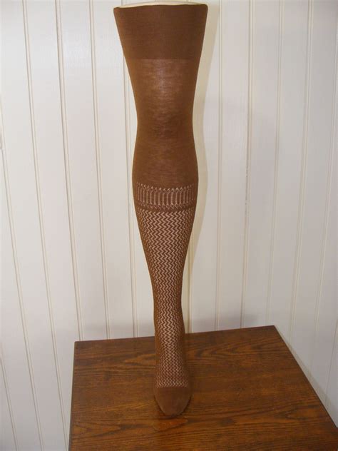 Patterned Hosiery Flappers Above The Knee 1920s Thighs Stockings