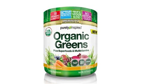 Organic Greens 20 Servings Groupon Goods