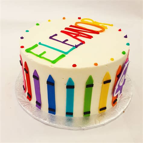 A Crayon Cake Perfect For A Budding Artist Crayola Birthday Party Crayon Birthday Parties