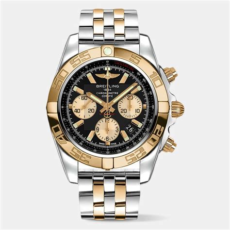 Breitling Two Tone Chronomat 44 Automatic Watch Price And Reviews Drop