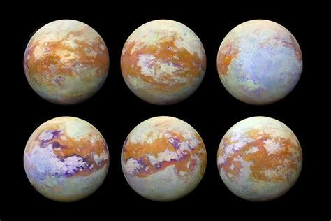 Spectacular New Photos Of Titan Show Saturns Moon Like Never Before
