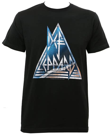 Def Leppard Rock Brigade Slim Fit T Shirt Merch2rock Alternative Clothing