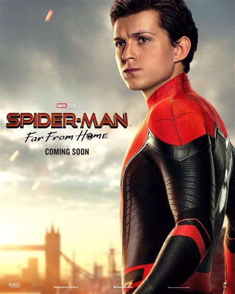 Spider Man Far From Home Characters Posters