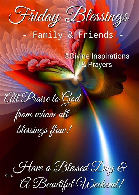 Friday Morning Blessings And Prayers Friday Blessings Images