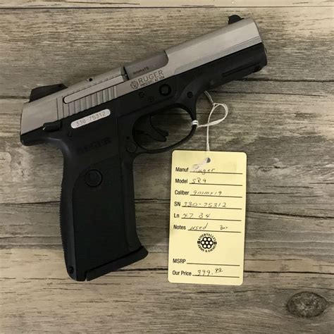 Ruger Sr9 9mm Used Pistol River Valley Arms And Ammo