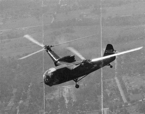 Mcdonnell Xhjh 1 Whirlaway Was A 1940s Experimental Twin Rotor