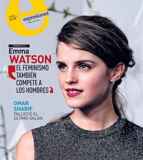 Emma Watson Updates Emma Watson Covers Expresiones Magazine July 11