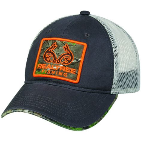 Realtree Camo Patch Mesh Back Fishing Hat