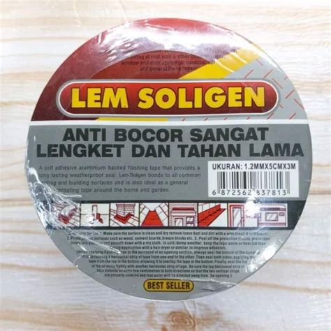 Jual Lem Soligen Lem Atap Genteng Bocor Tambal Talang Lem Kuat Lem Seng