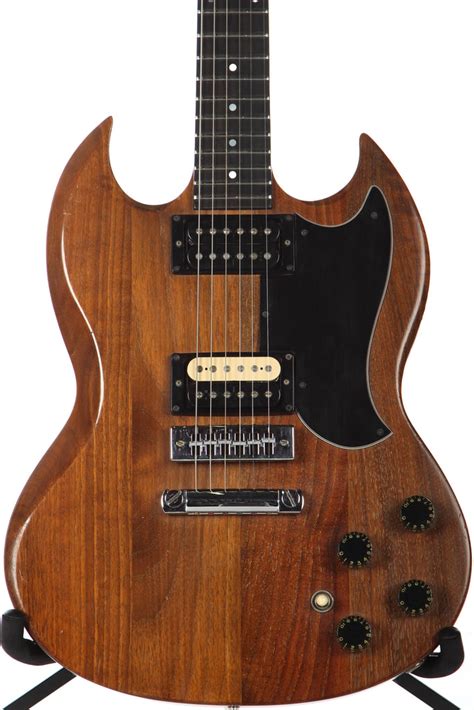 1979 Gibson Sg The Sg Walnut Electric Guitar Guitar Chimp